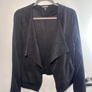 Express Faux Suede Jacket - Medium